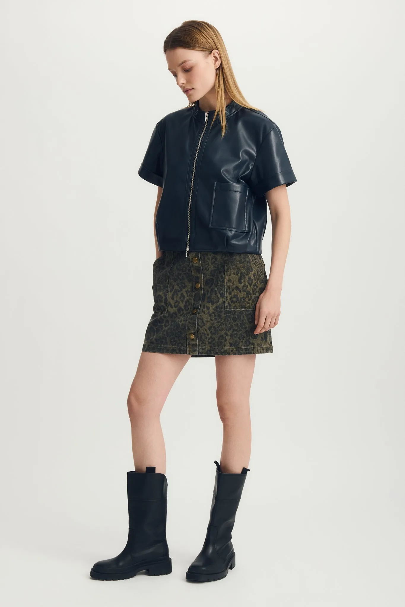 JACKIE ZIP-UP TOP sold by Pepin product image thumbnail 5