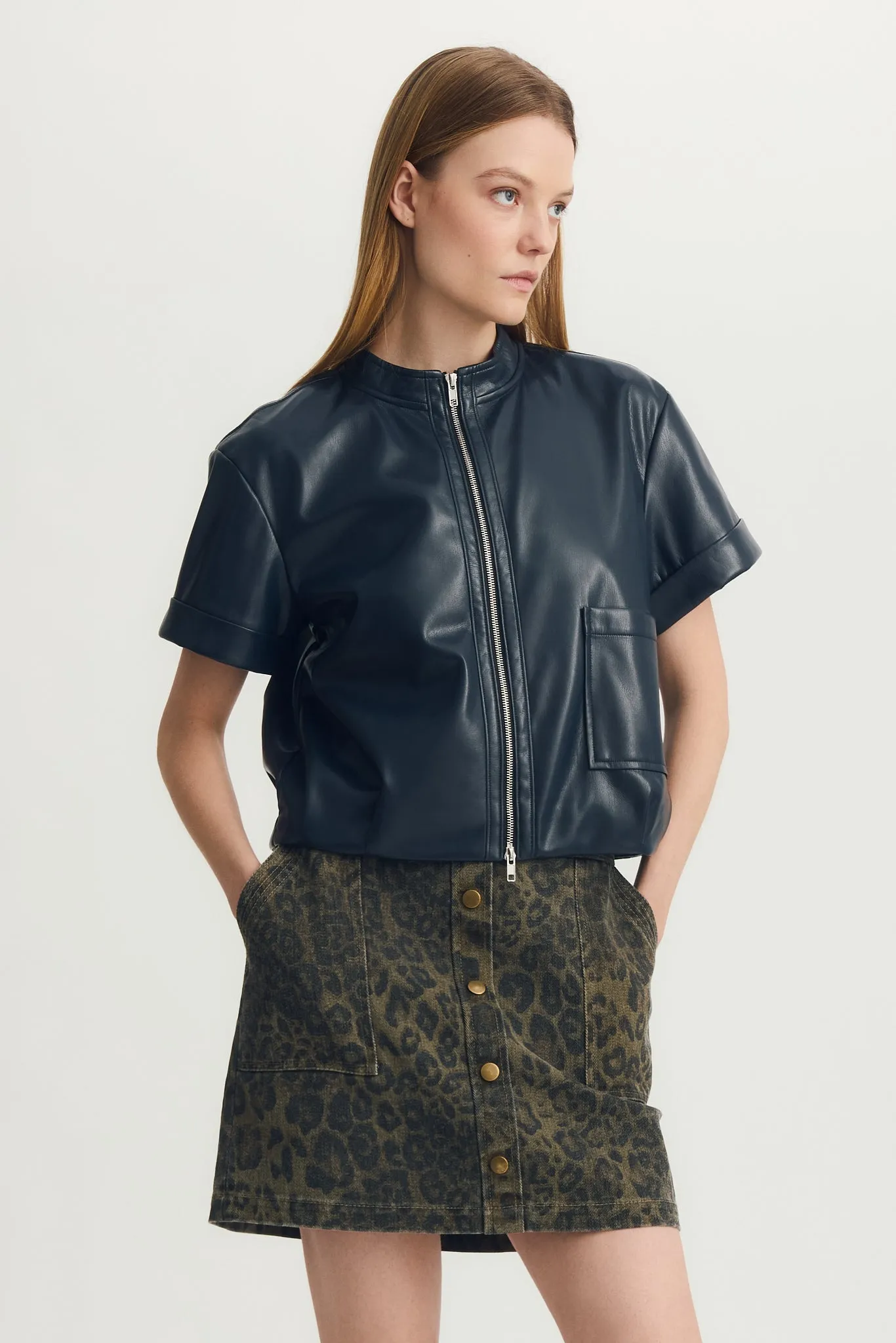 JACKIE ZIP-UP TOP sold by Pepin product image thumbnail 2