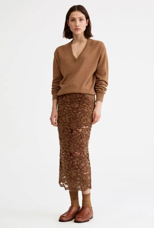 Lace Pencil Skirt made by Smythe