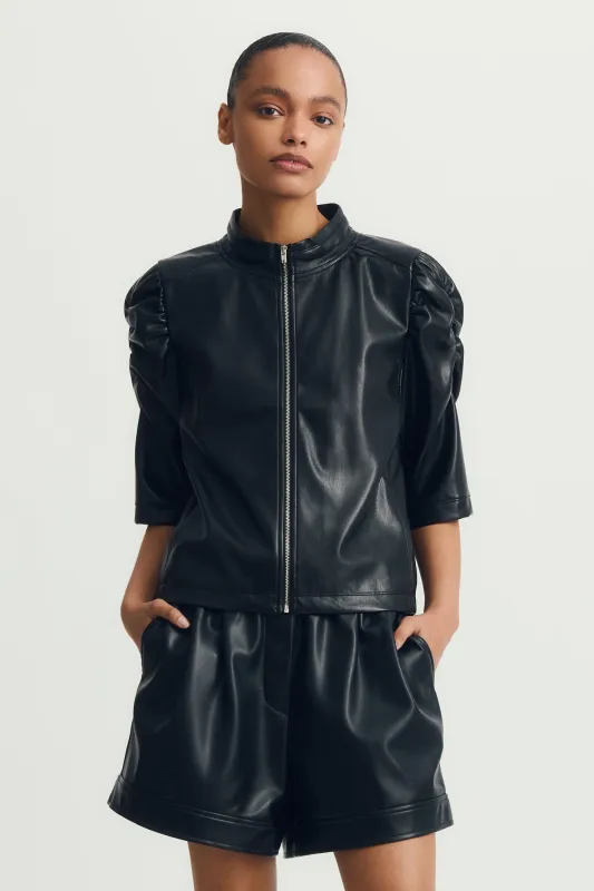 LINA ZIP-UP TOP sold by Pepin