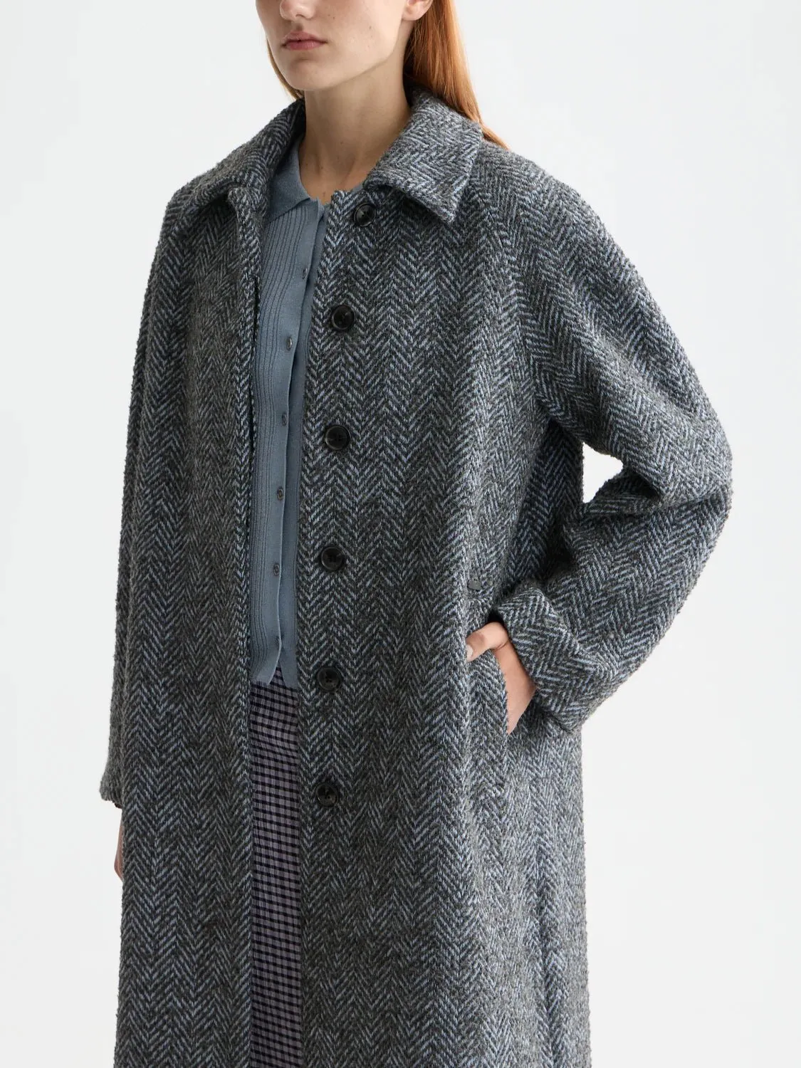 Wool Blend Carcoat sold by Pepin product image thumbnail 2
