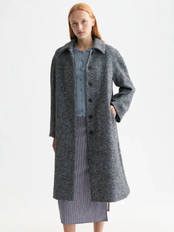 Wool Blend Carcoat sold by Pepin