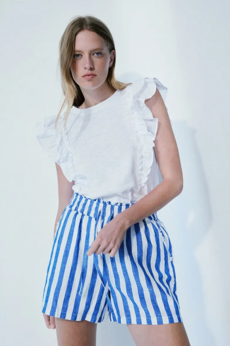 MELISSA NEPTON - Marbella white cotton top sold by Pepin product image thumbnail 2