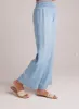 Bella Dahl - Smocked Waist Wide Leg Pant - Caribbean Wash sold by Pepin
