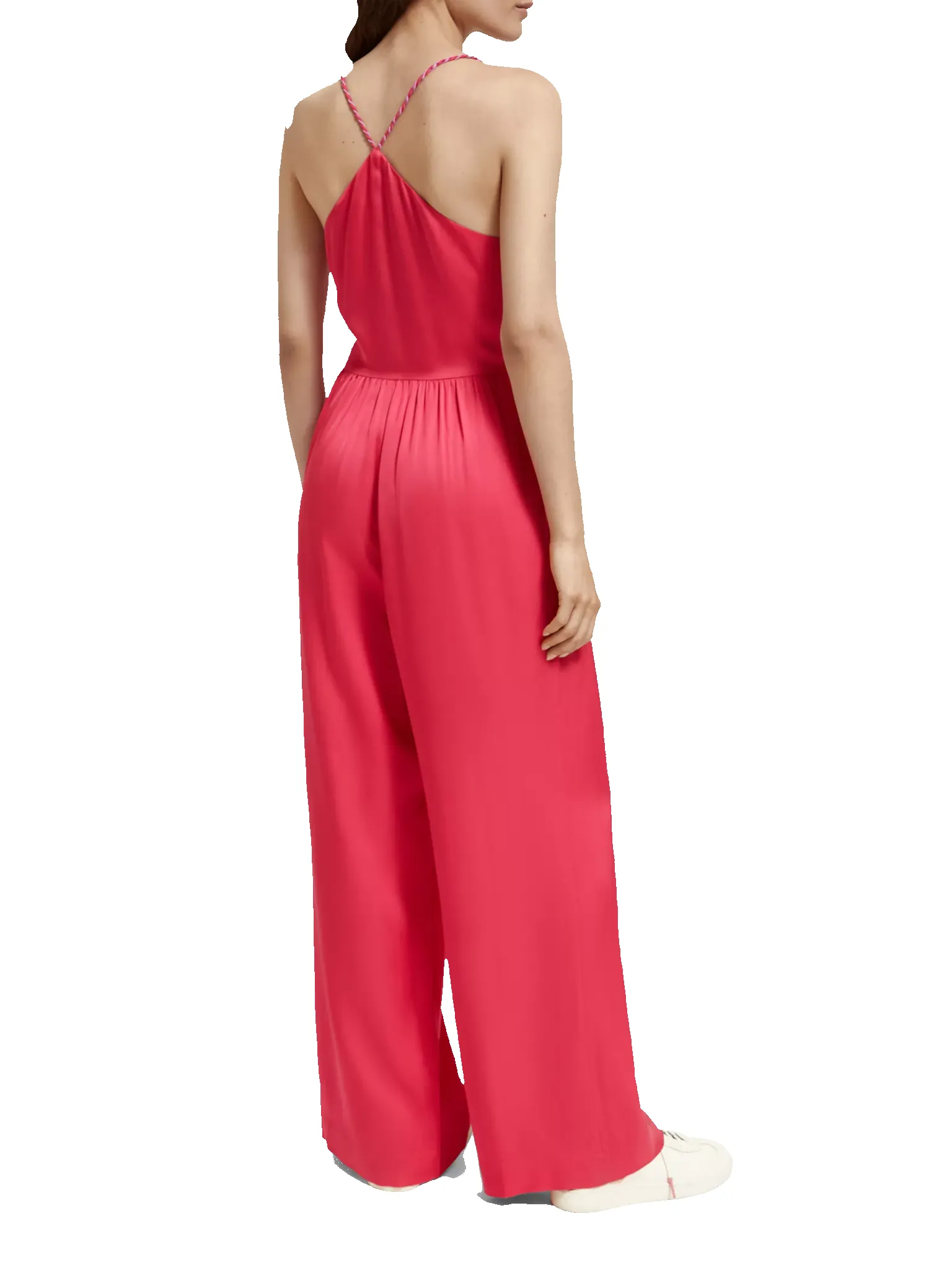 174112-Lightweight V-neck racer back jumpsuit sold by Pepin product image thumbnail 5