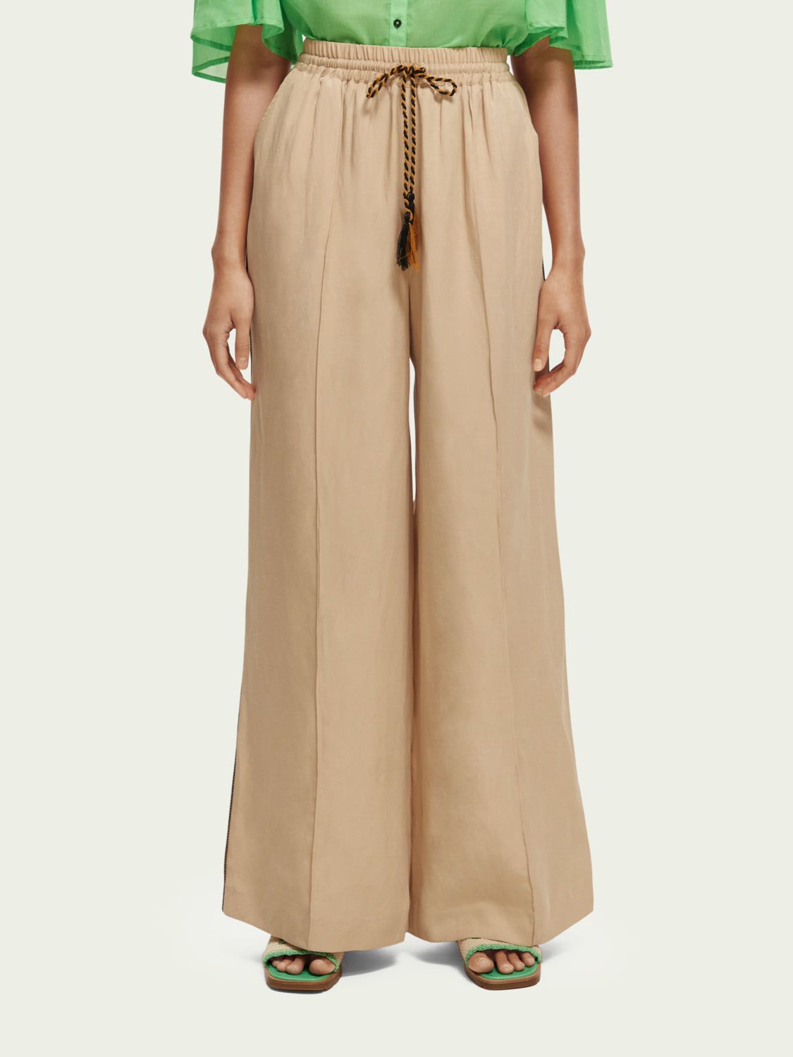 SCOTCH & SODA - Pantalon large taille haute The Hope sold by Pepin product image thumbnail 2