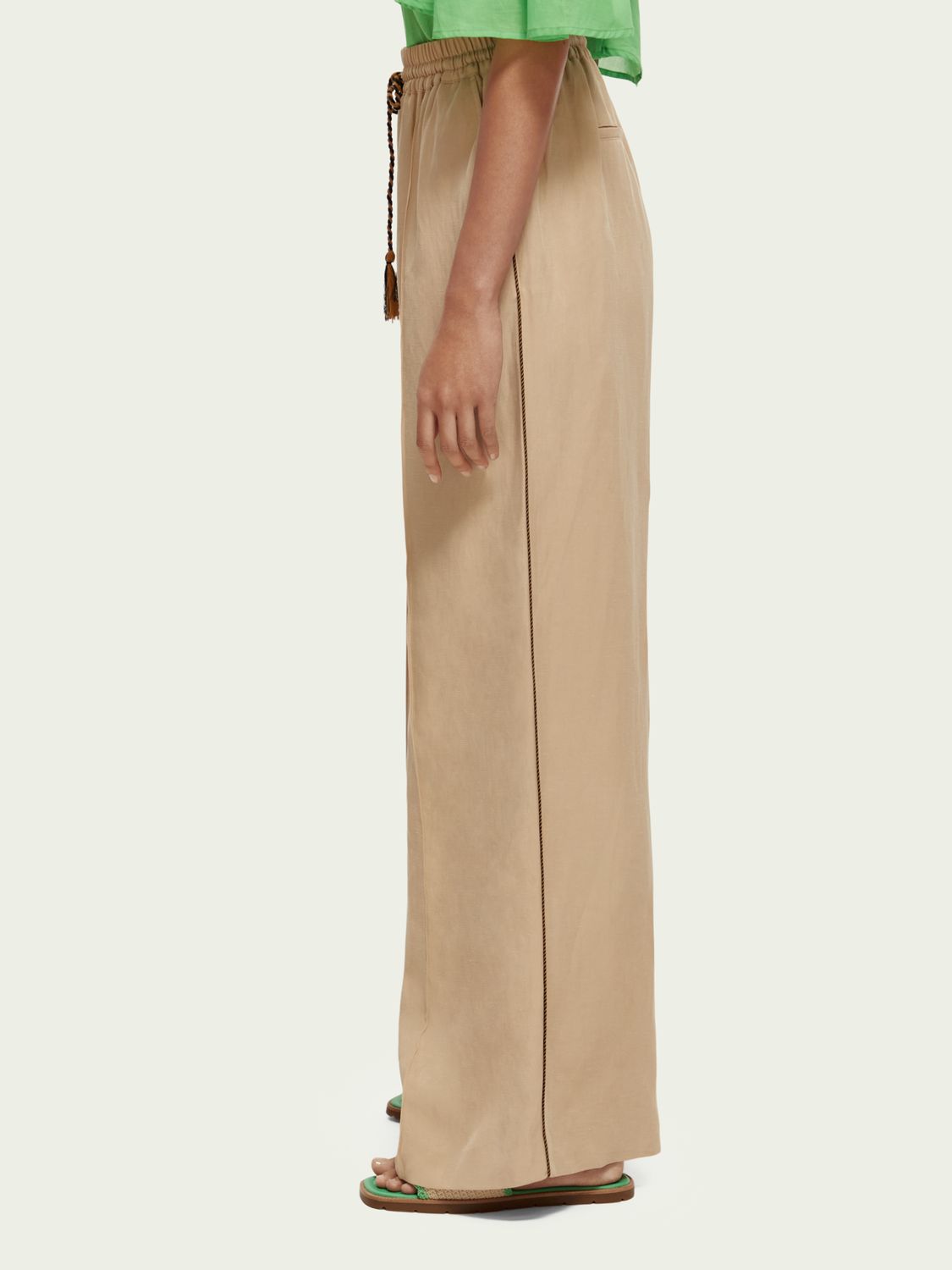 SCOTCH & SODA - Pantalon large taille haute The Hope sold by Pepin product image thumbnail 5