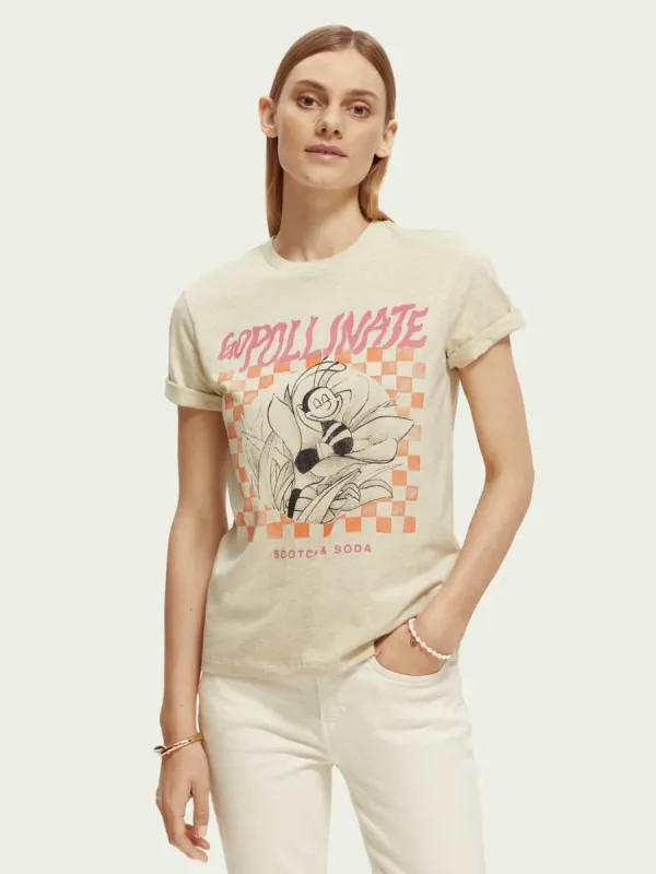 SCOTCH & SODA - T-shirt coupe ample en coton bio sold by Pepin