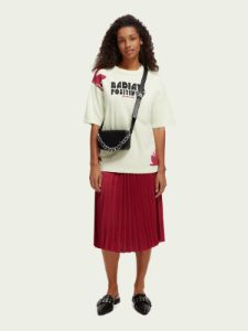 SCOTCH & SODA - Jupe midi plissée sold by Pepin