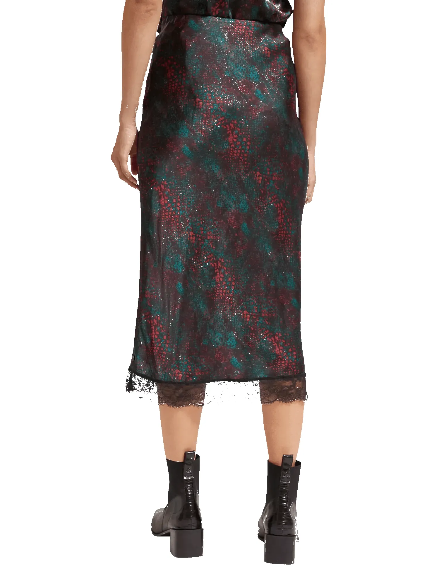 Satin Midi Skirt sold by Pepin product image thumbnail 3