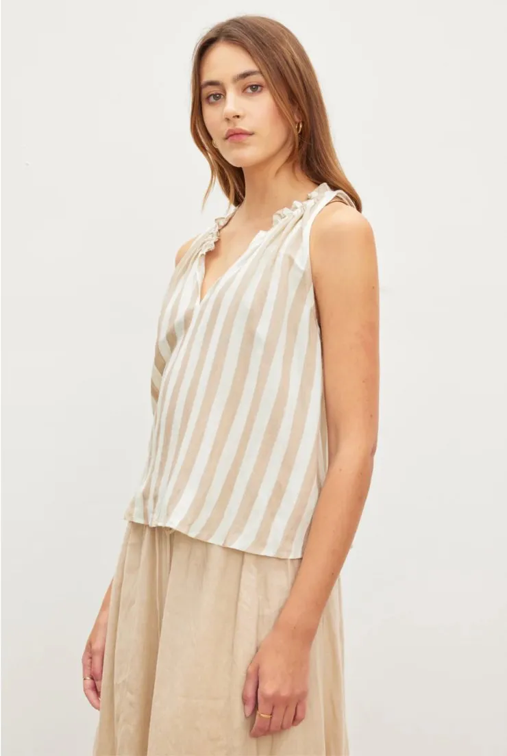 Velvet - ERICA STRIPED TOP sold by Pepin product image thumbnail 2
