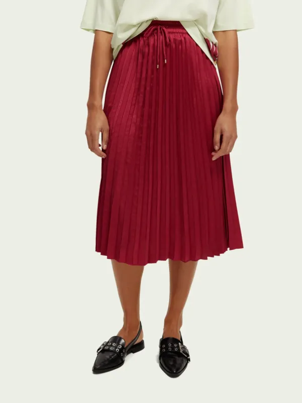 SCOTCH & SODA - Jupe midi plissée sold by Pepin
