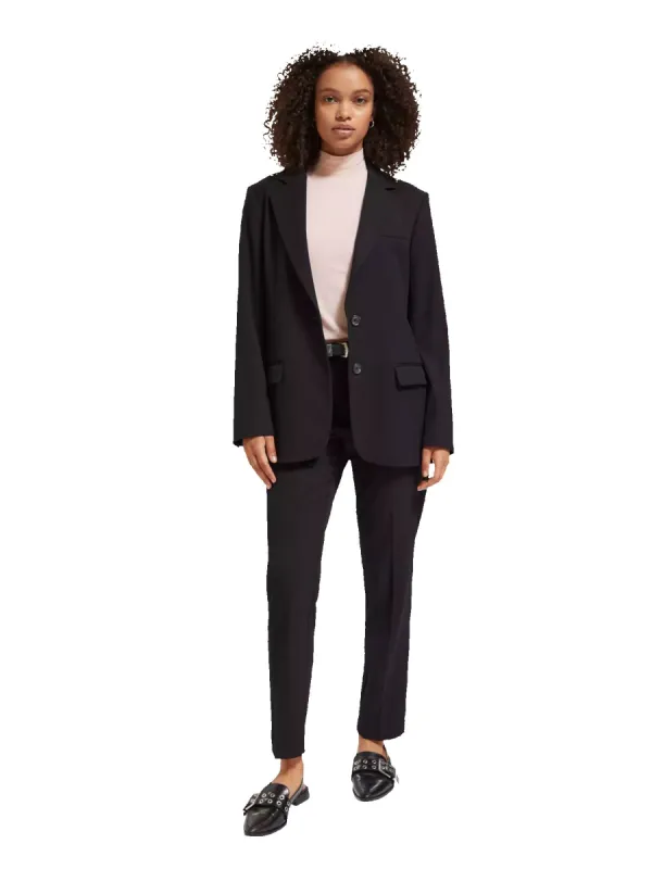 Gabardine boyfriend single breasted blazer made by Scotch & Soda