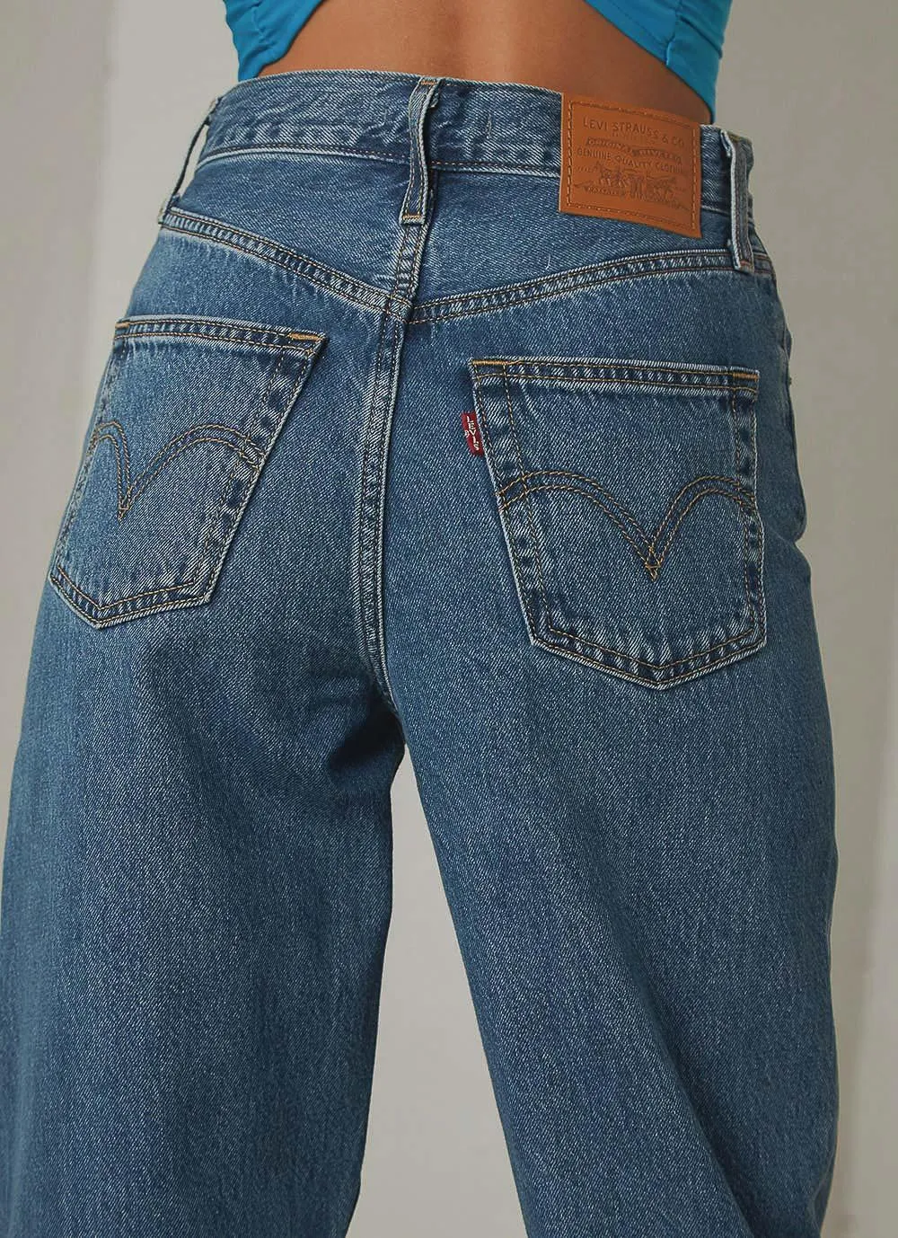 High Loose Taper Jeans - Hold my purse sold by Peppermayo product image thumbnail 2