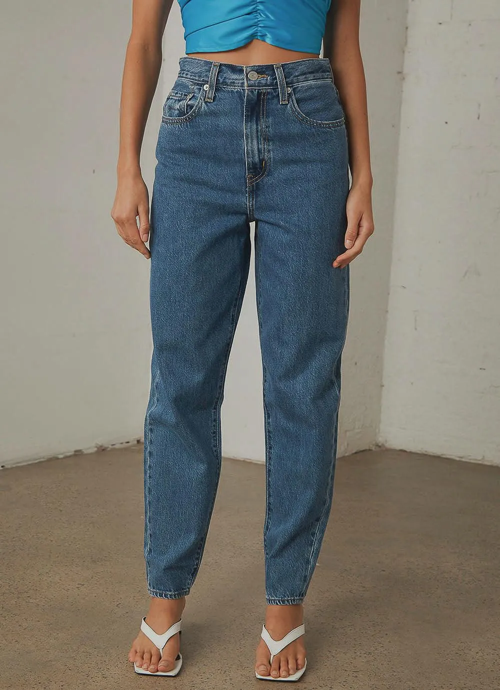 High Loose Taper Jeans - Hold my purse sold by Peppermayo product image thumbnail 4