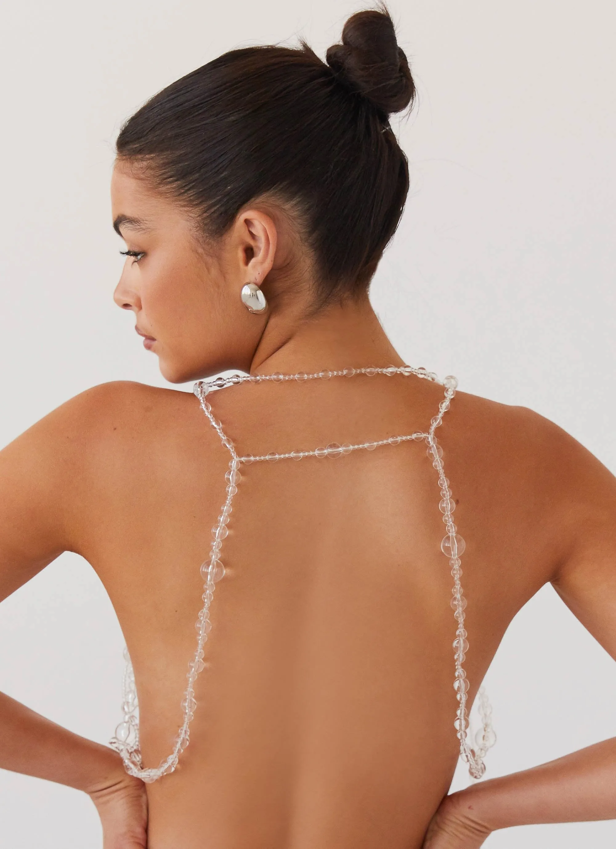 Zaira Beaded Vest Top - Opal sold by Peppermayo product image thumbnail 4