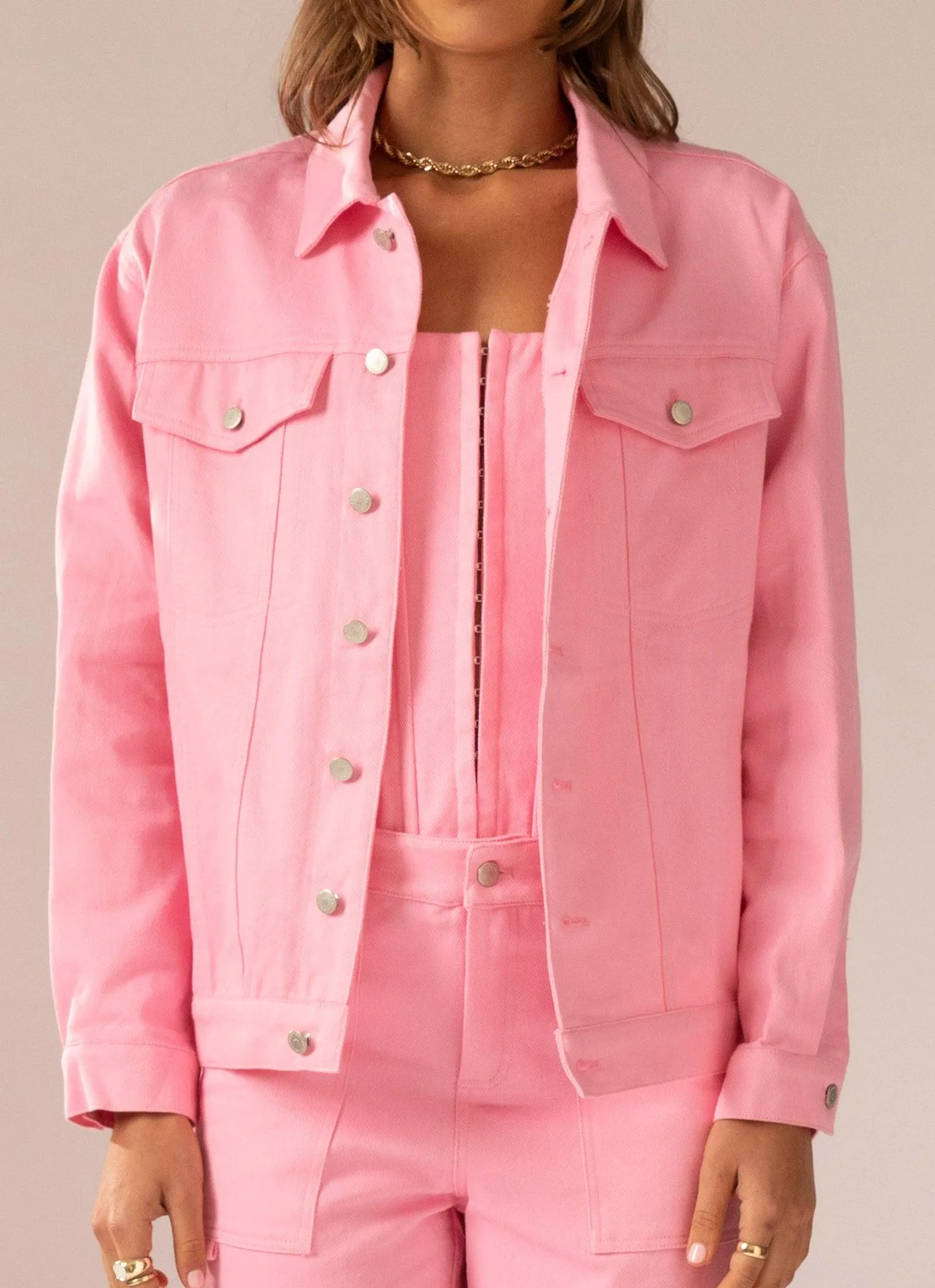 Wild Pursuit Denim Jacket - Blossom sold by Peppermayo product image thumbnail 4