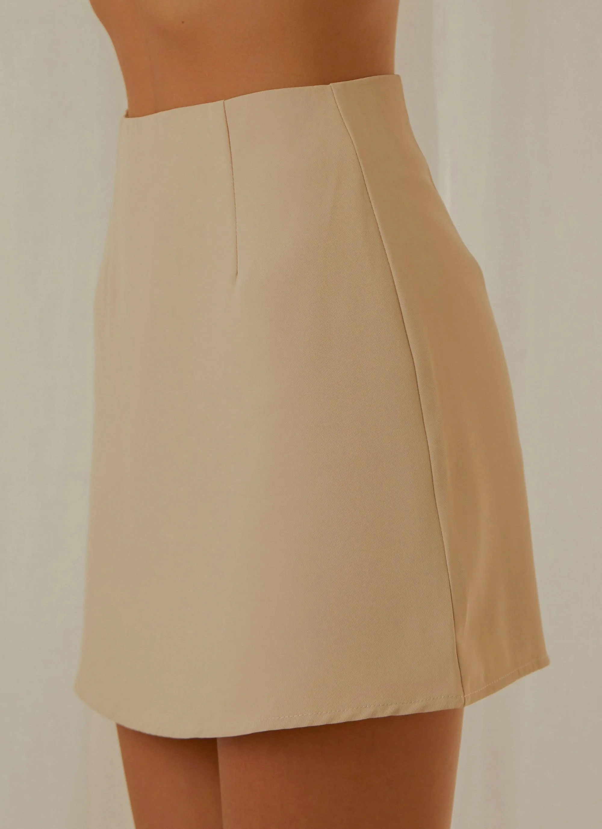 Vintage Town Mini Skirt - Cream sold by Peppermayo product image thumbnail 4