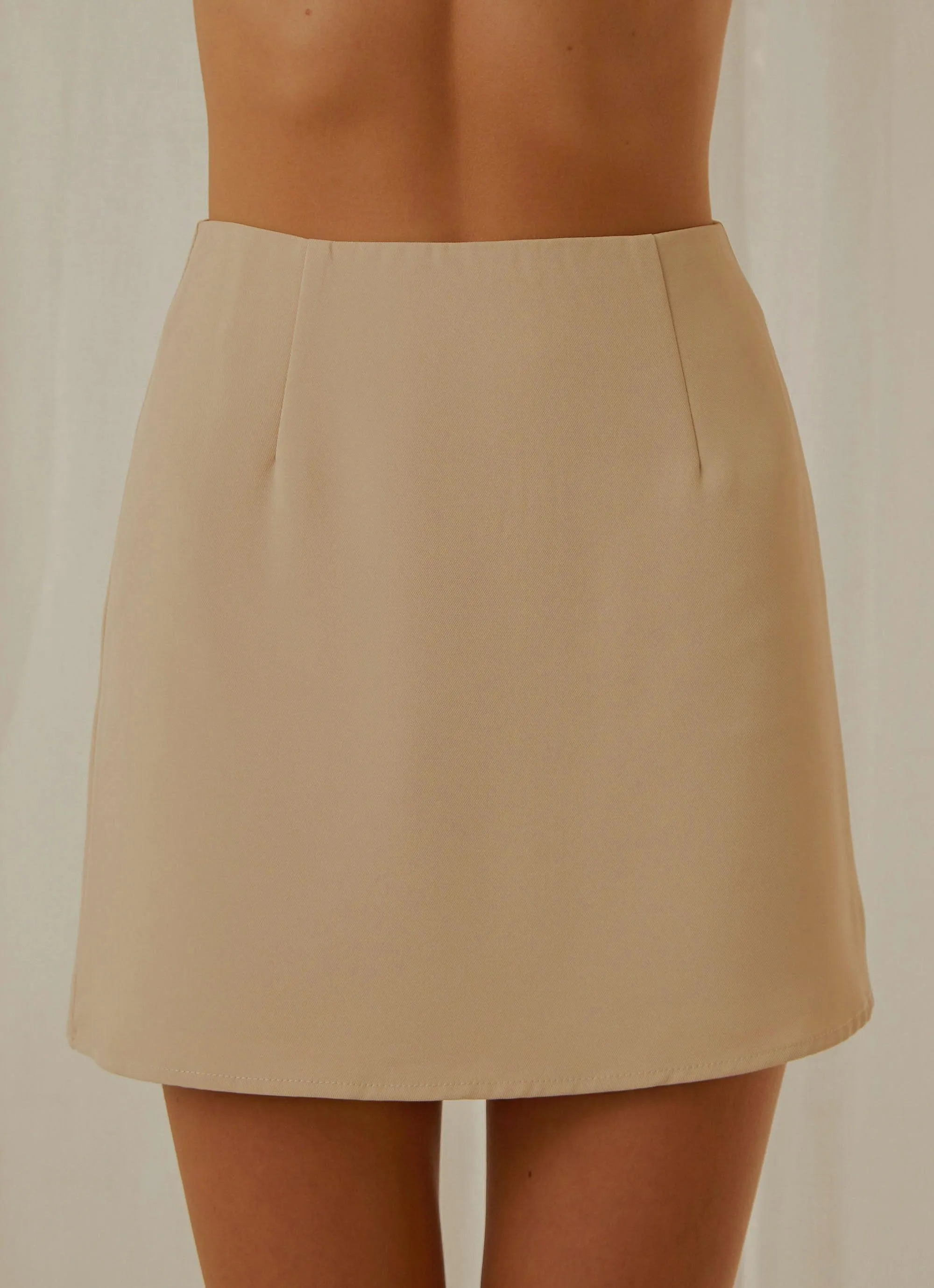 Vintage Town Mini Skirt - Cream sold by Peppermayo product image thumbnail 3