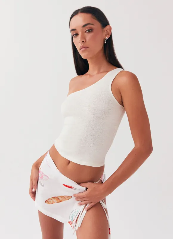 Summer Retreat Mini Skirt - Banchetto sold by Peppermayo