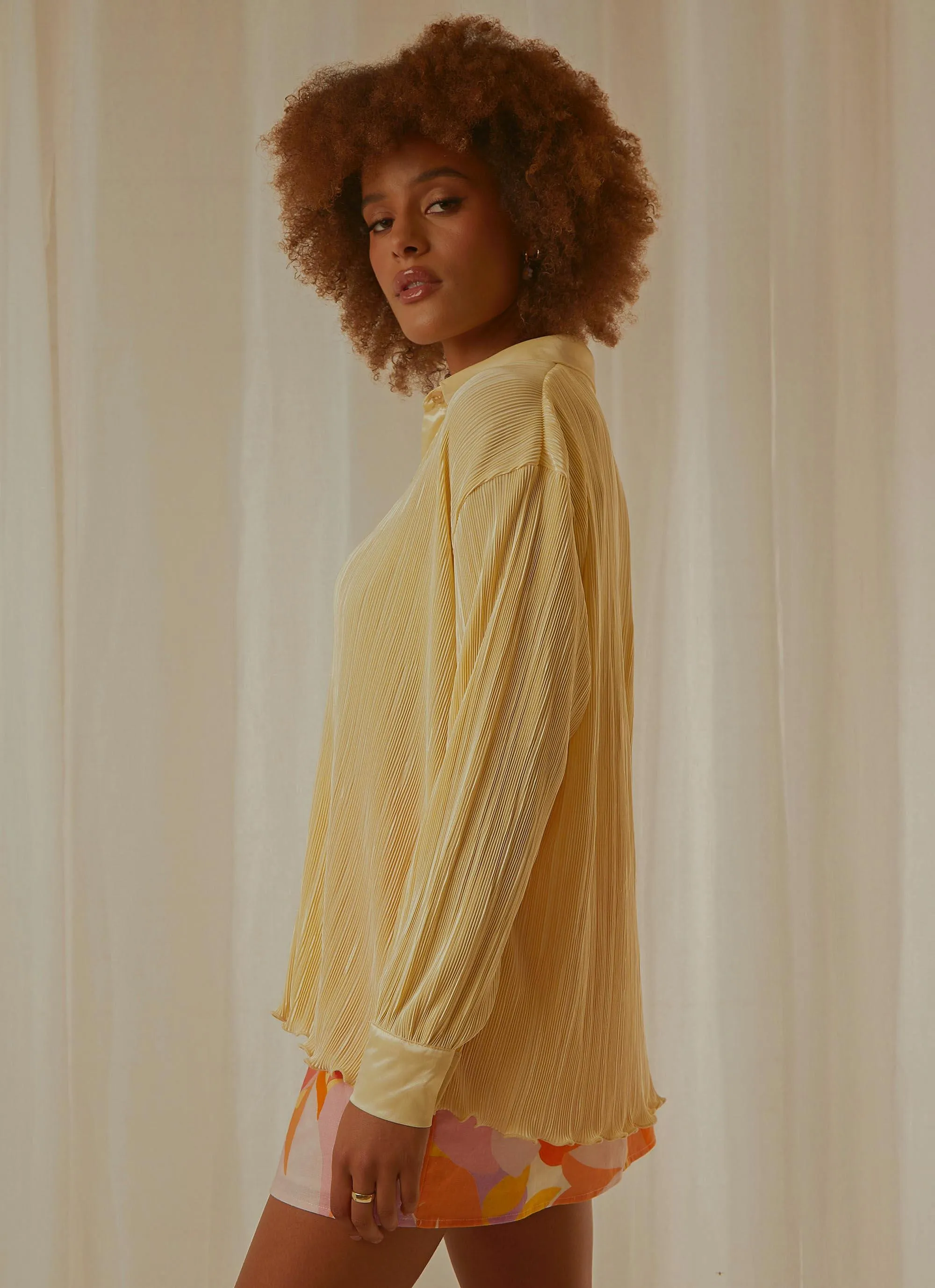 Change of Pace Shirt - Buttercream sold by Peppermayo product image thumbnail 4