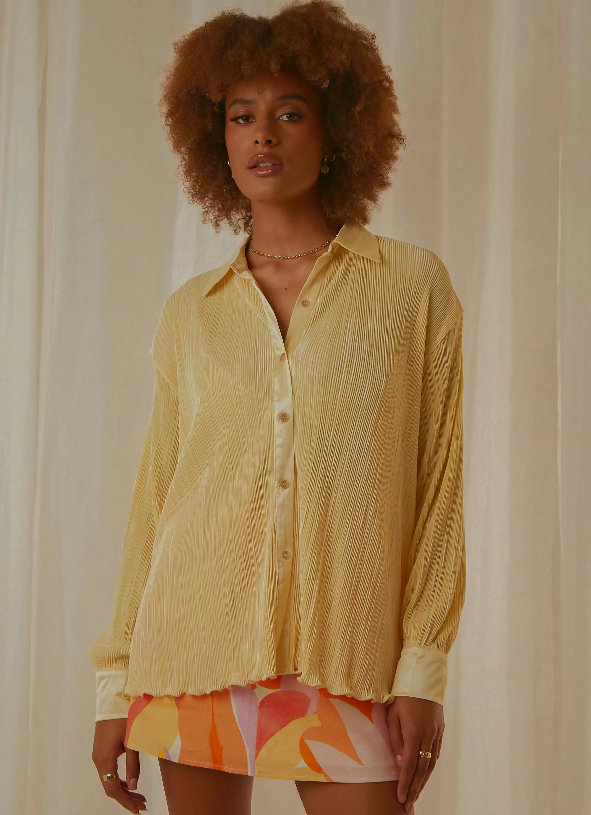 Change of Pace Shirt - Buttercream sold by Peppermayo product image thumbnail 3