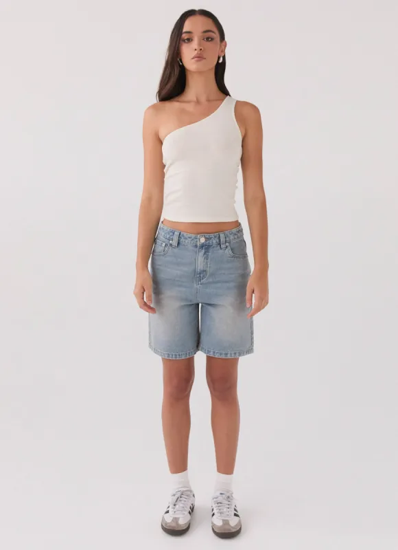 Sunday Dreaming Top - Sand sold by Peppermayo