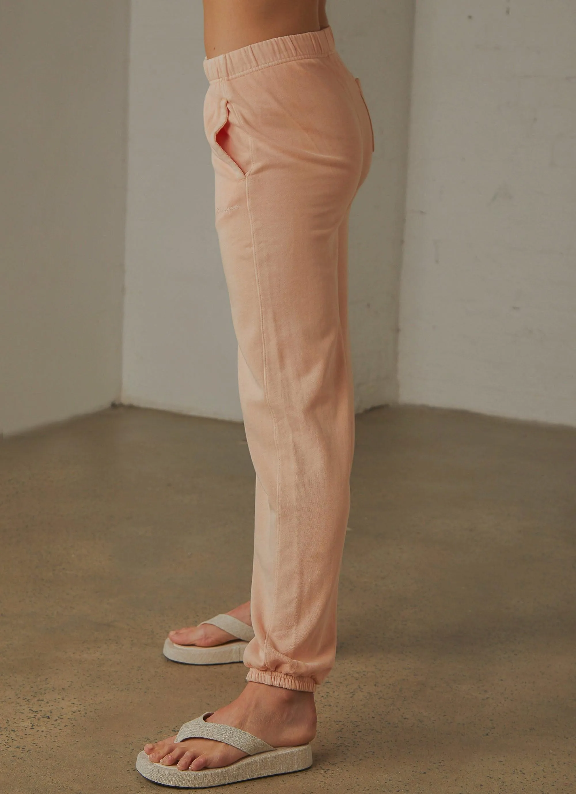 Vintage Dye Boyfriend Jogger - Certan Peach sold by Peppermayo product image thumbnail 4