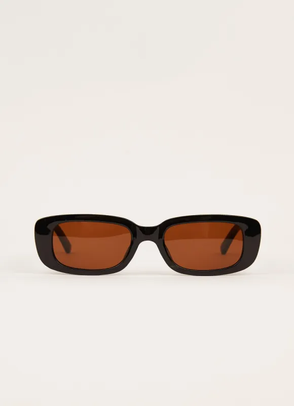 Paradise Posse Sunglasses - Black made by Peppermayo