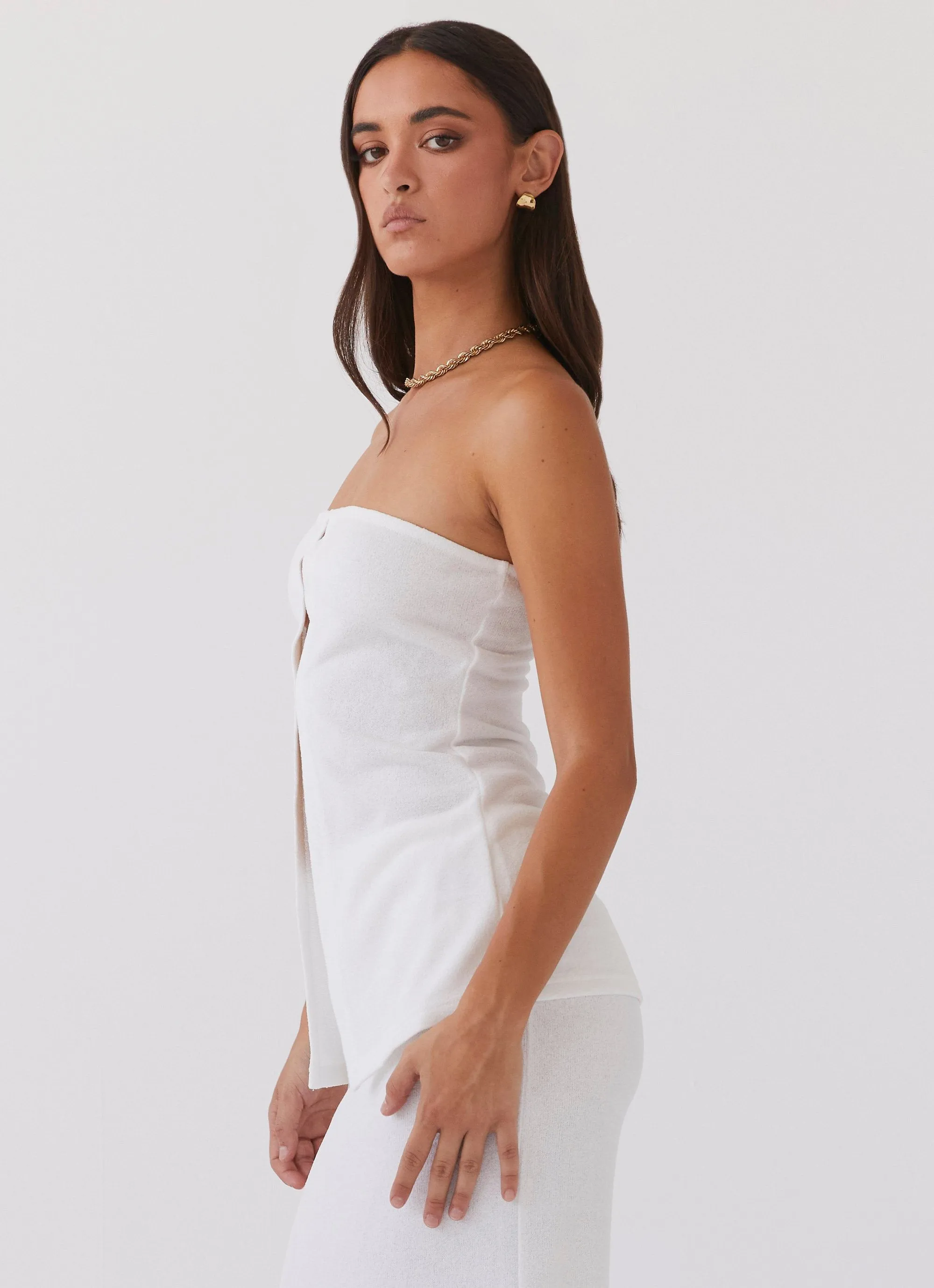 Delicate Lady Knit Top - White sold by Peppermayo product image thumbnail 3