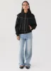 Take The Lead Oversized Bomber Jacket - Shadow sold by Peppermayo