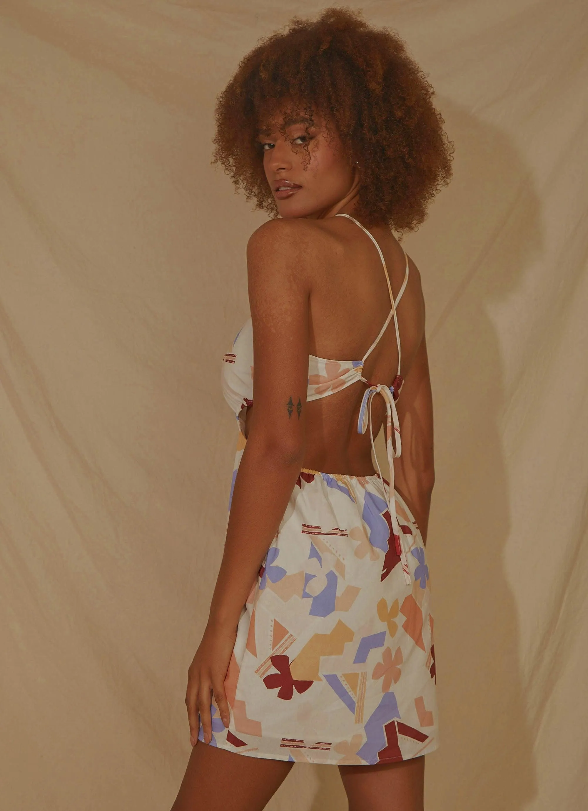 LouLou Mini Dress - Abstract Resort sold by Peppermayo product image thumbnail 2