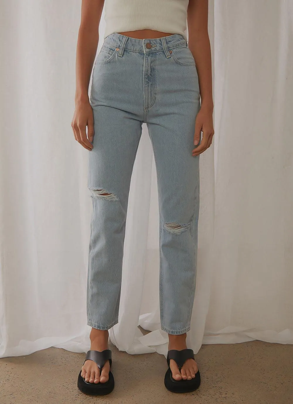 A 94 Slim Jeans - Daisy Blue sold by Peppermayo product image thumbnail 3