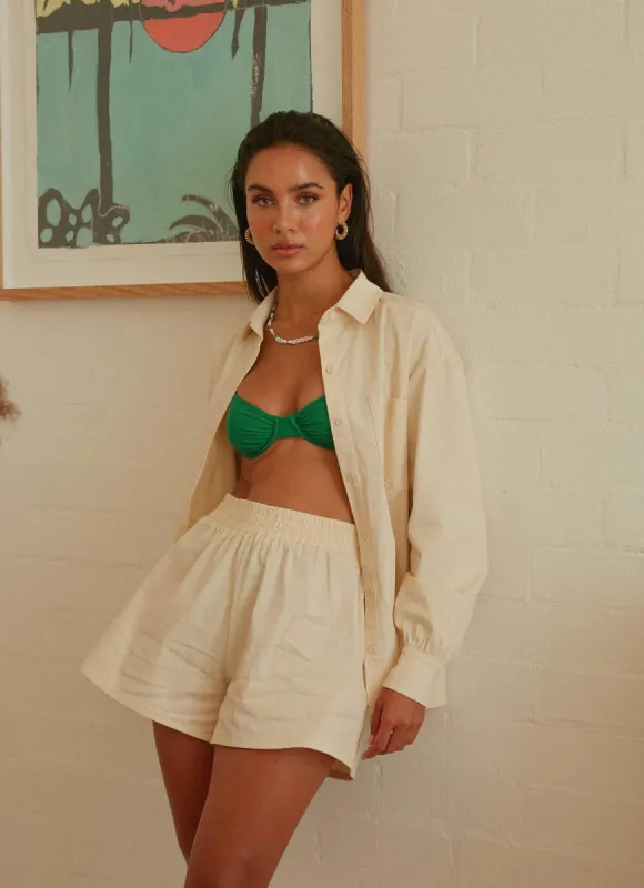 Daydreams Shirt- Creme sold by Peppermayo