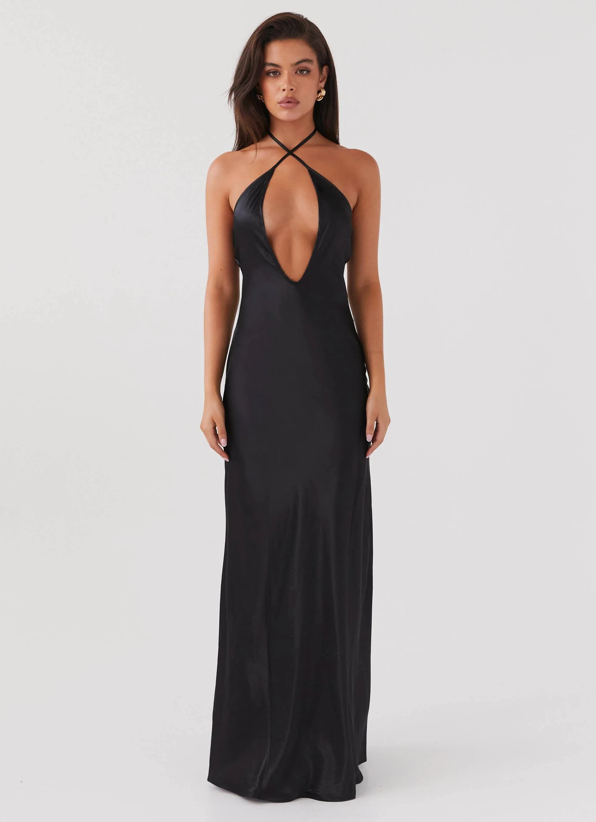 Noir Symphony Maxi Dress - Black sold by Peppermayo product image thumbnail 2