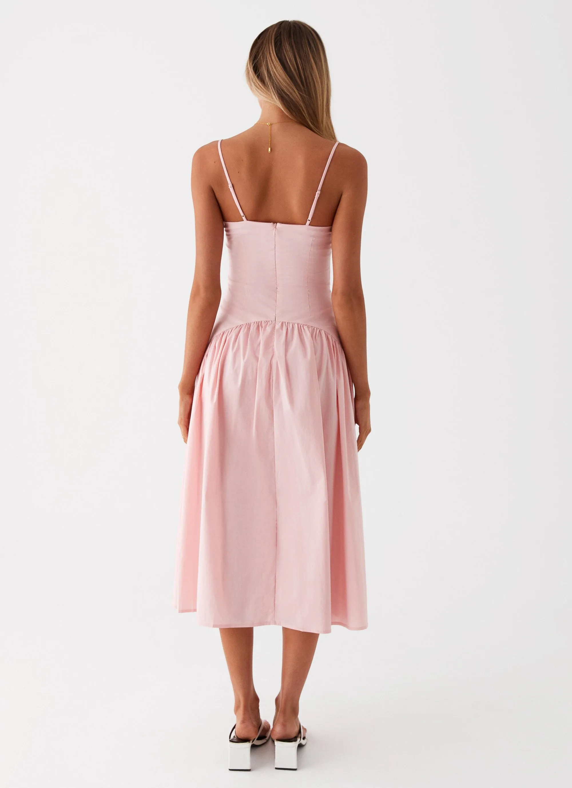 Yvette Corset Midi Dress - Pink sold by Peppermayo product image thumbnail 4