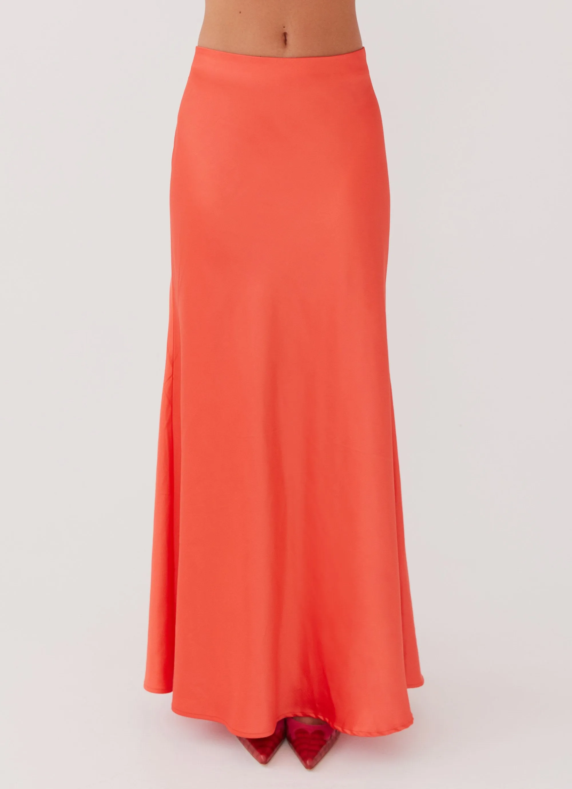 Loved By You Maxi Skirt - Papaya sold by Peppermayo product image thumbnail 4