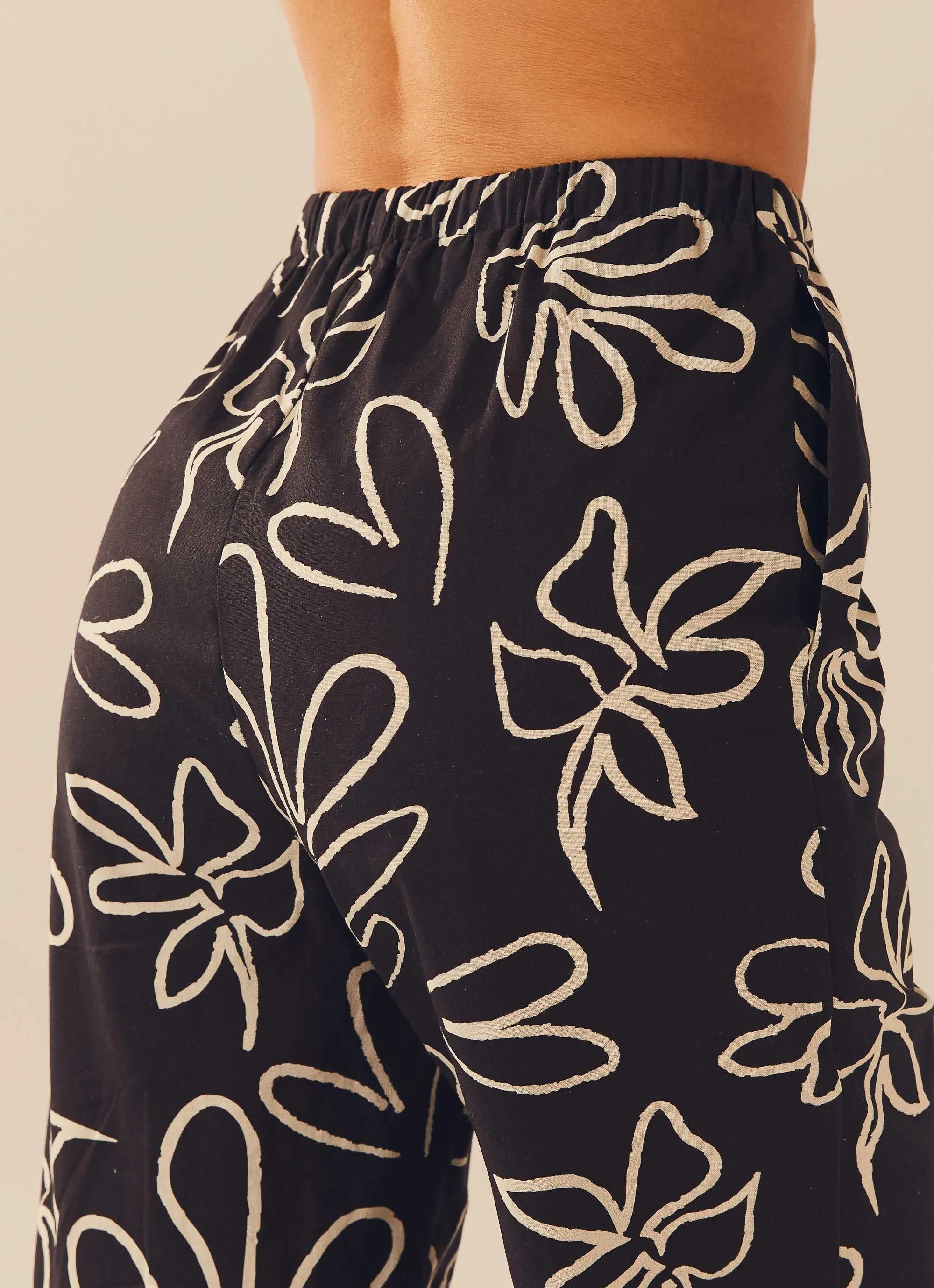 Sunset Escape Linen Pant - Petal Gloom sold by Peppermayo product image thumbnail 2