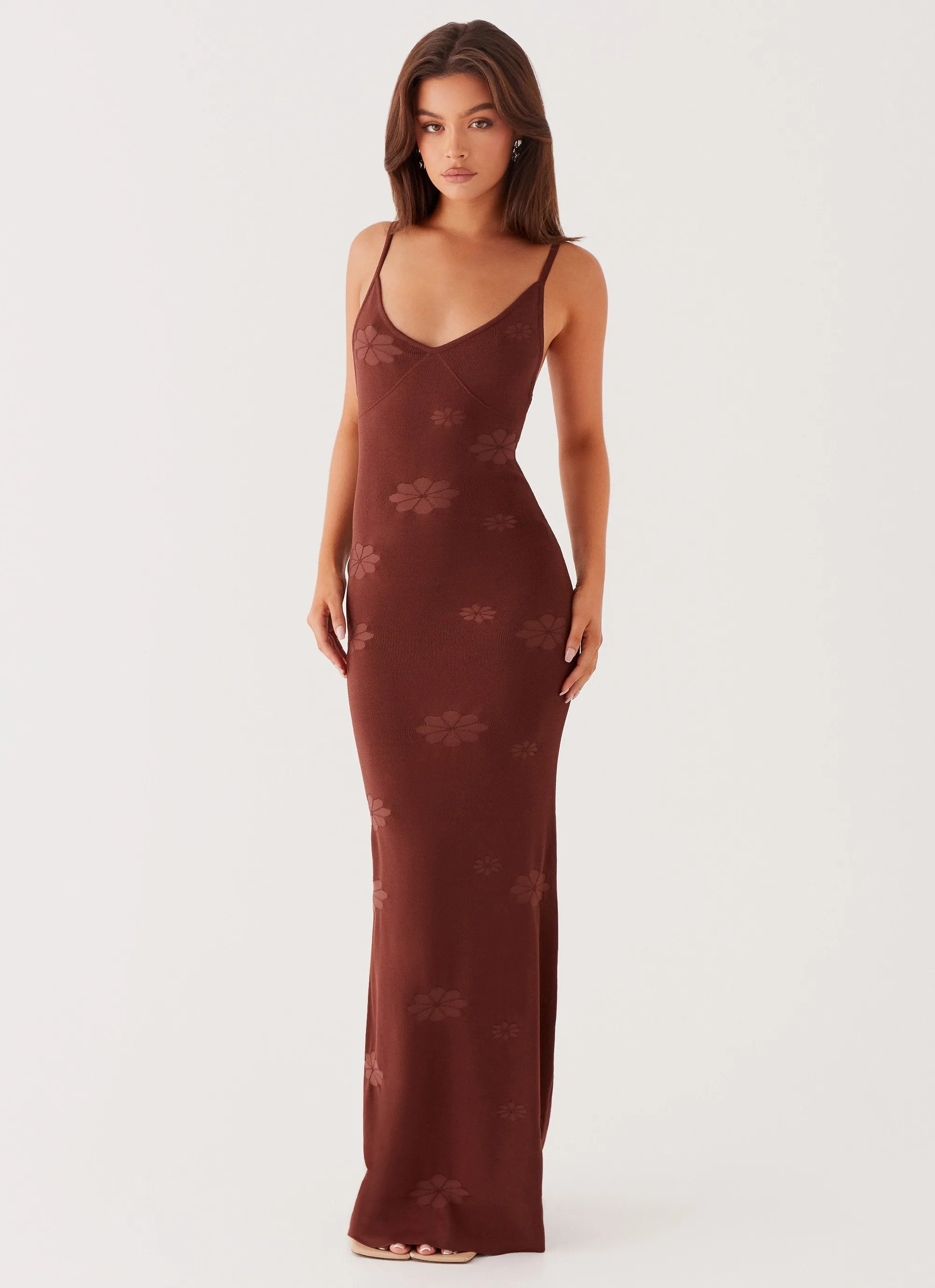 Celeste Maxi Dress - Chocolate sold by Peppermayo product image thumbnail 3