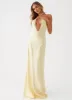 Noir Symphony Maxi Dress - Yellow sold by Peppermayo