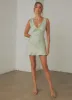 Audrey Vintage Slip Dress - Sage sold by Peppermayo