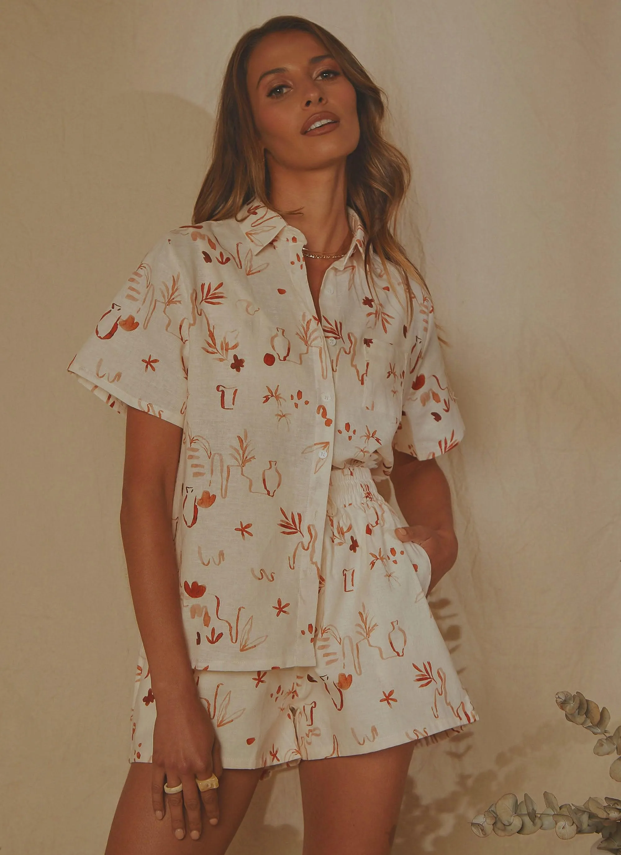 Rue Linen Shirt - Safari sold by Peppermayo product image thumbnail 2