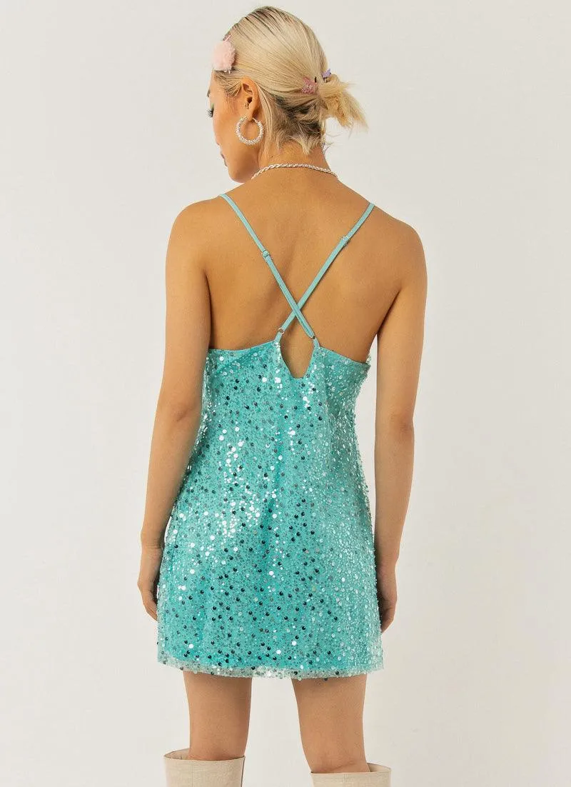 Night To Remember Dress - Sky Blue sold by Peppermayo product image thumbnail 5