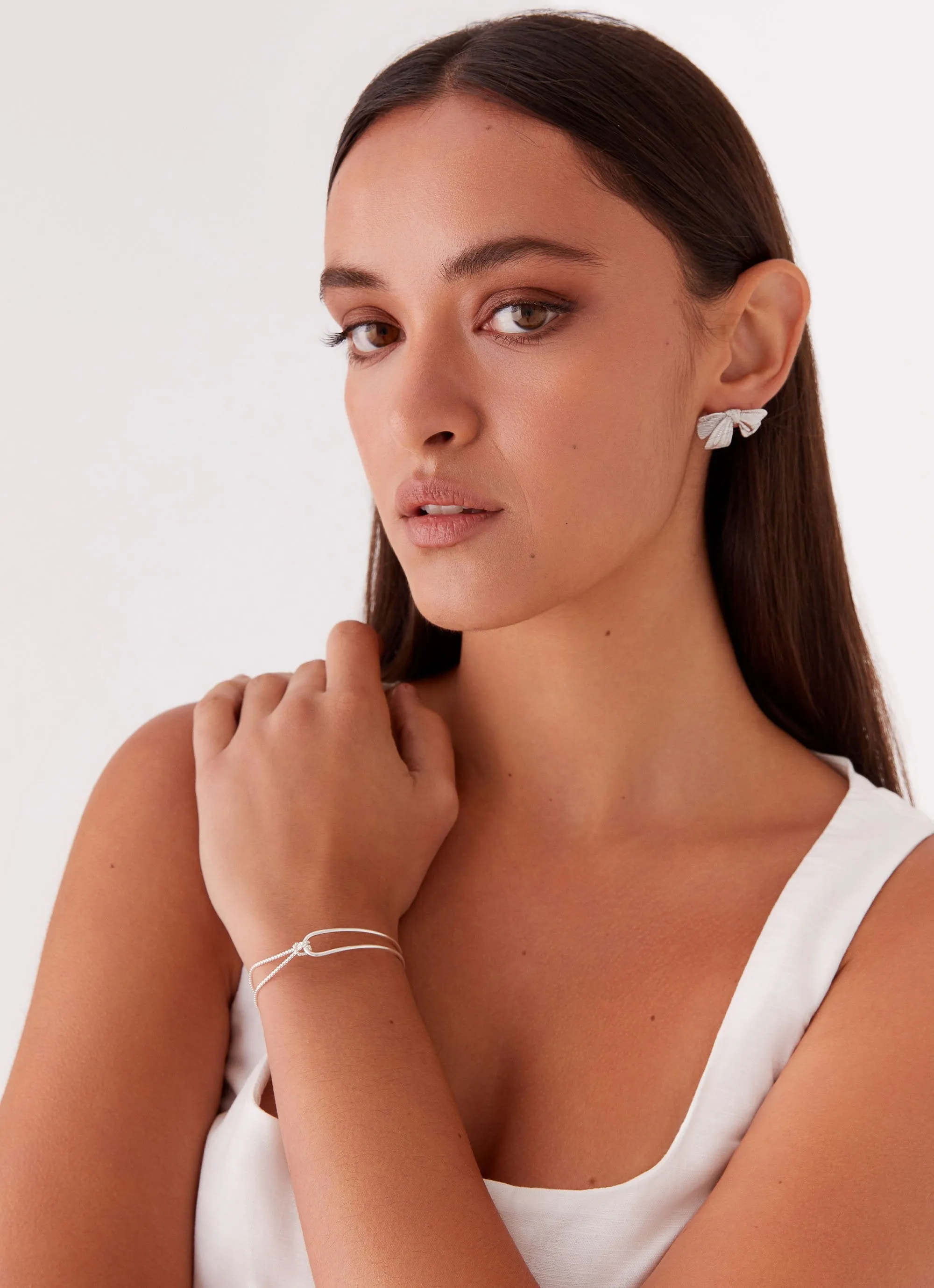 Love Knot Bracelet - Silver sold by Peppermayo product image thumbnail 4