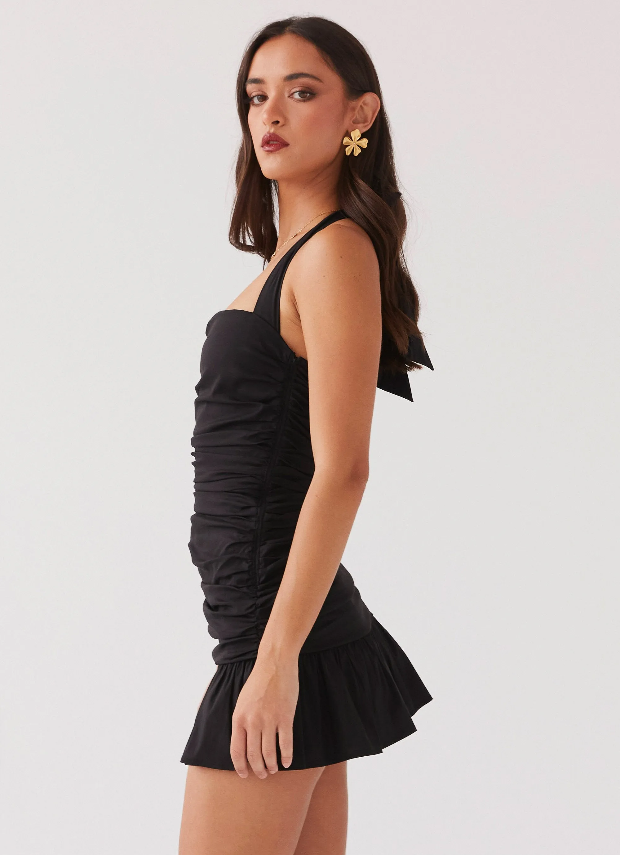 Alone With You Mini Dress - Black sold by Peppermayo product image thumbnail 5