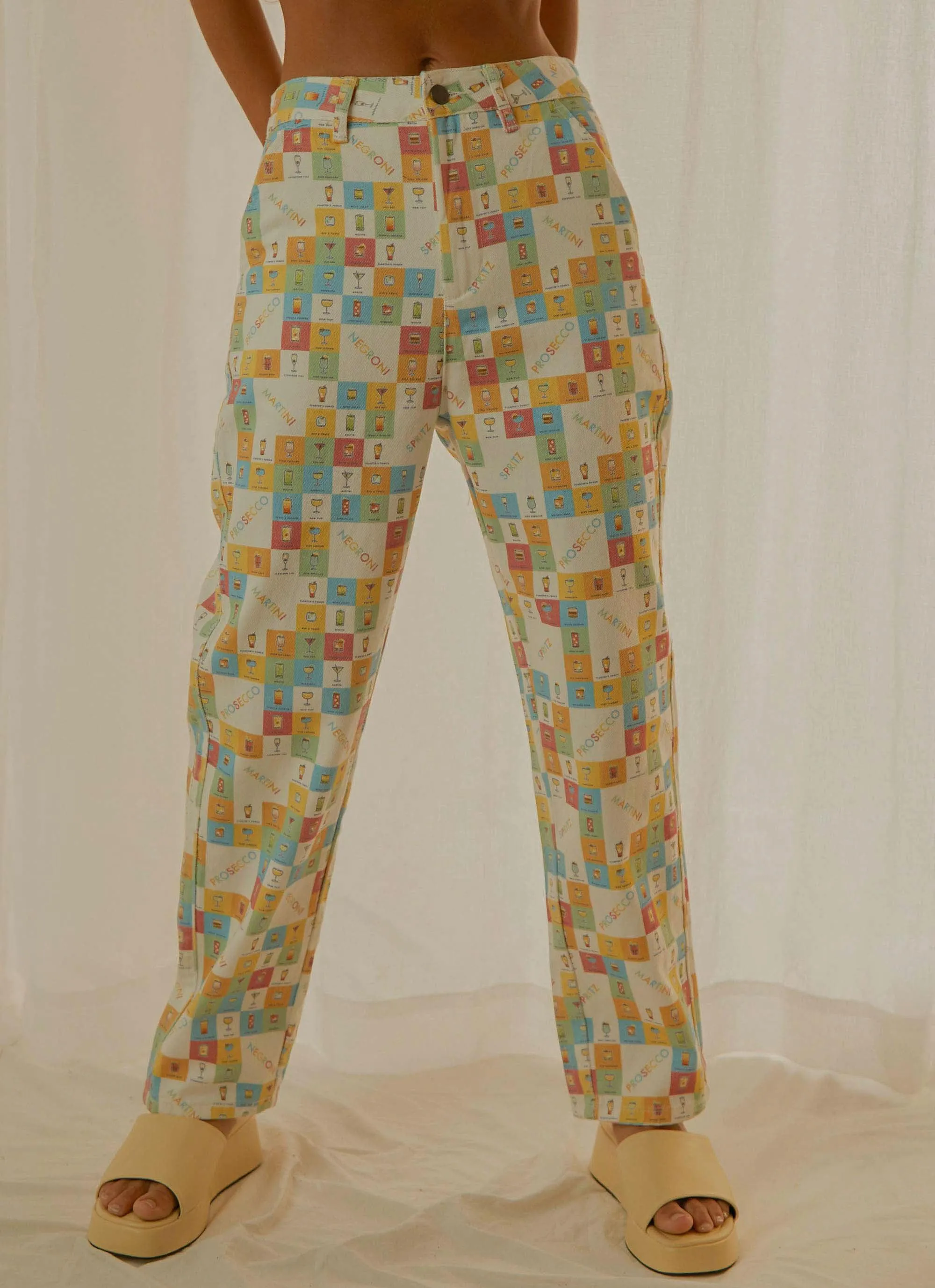 California Pant - Cocktail Hour sold by Peppermayo product image thumbnail 4