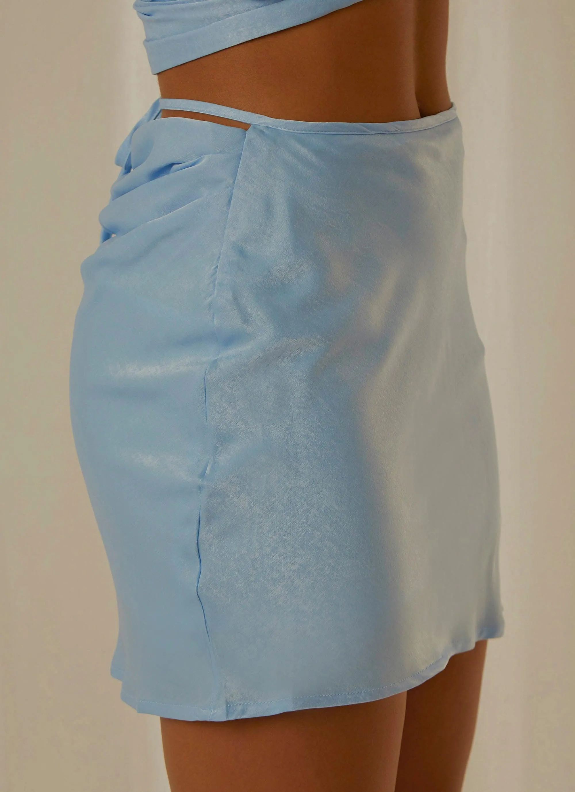 Weekend Plans Mini Skirt - Sky sold by Peppermayo product image thumbnail 4