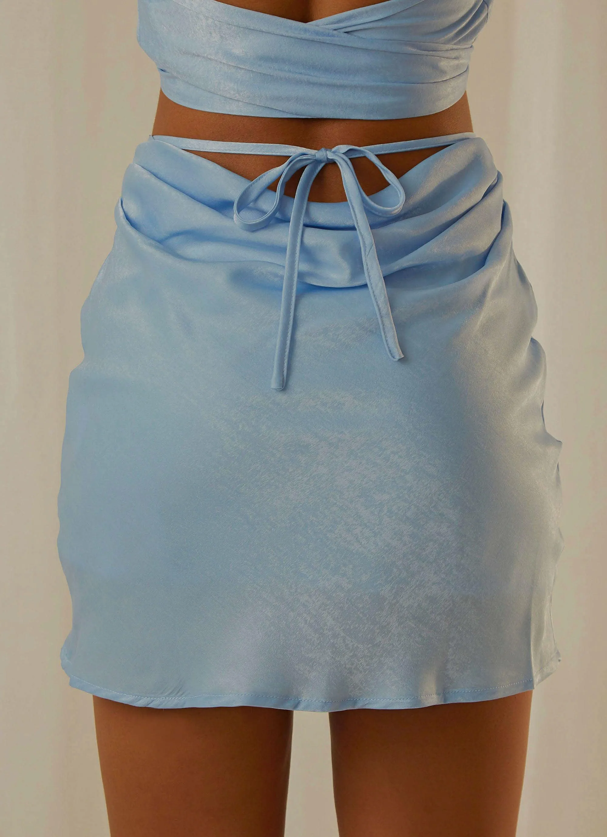 Weekend Plans Mini Skirt - Sky sold by Peppermayo product image thumbnail 5