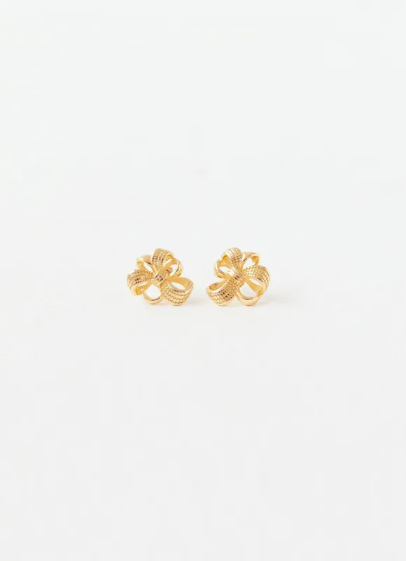 Theodora Mini Earring - Gold sold by Peppermayo