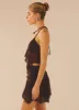 Adorn Halter Top - Dark Mocha sold by Peppermayo
